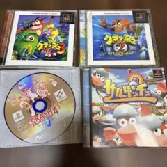 サルゲッチュとバンディクー3本