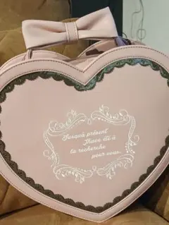 【axes femme】ハート型♡ピンクショルダーバッグ
