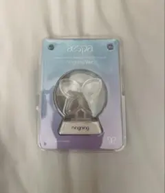  ペンライト エンブレム付 aespa 公式グッズ OFFICIAL FANLIGHT CUSTOM EMBLEM エスパ ペン