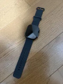 Apple Watch ultra2ブラックチタン ブラックオーシャンバンド