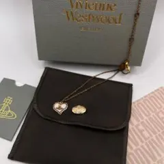 付属品あり　vivienne westwood ネックレス　ペトラ　ハート