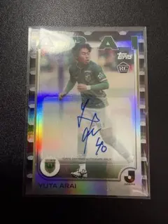 Topps Jリーグ 東京ヴェルディ 新井悠太 直筆サインカード - メルカリ