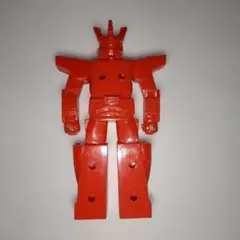 レトロ ロボット フィギュア 赤 黄色 - メルカリ