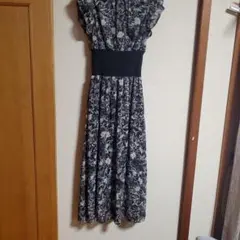 INGNI 花柄シフォン ロングワンピースのサムネイル