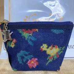 【新品未使用　限定品】　学校フェイラー feiler  ハイジ メッシュポーチ