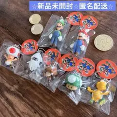 スーパーマリオ マスコットフィギュア 未開封 7種セット＋コイン3枚