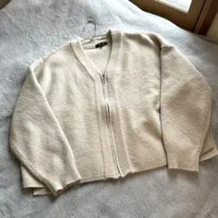 コムサイズム　ニット　Ｖネックカーディガン