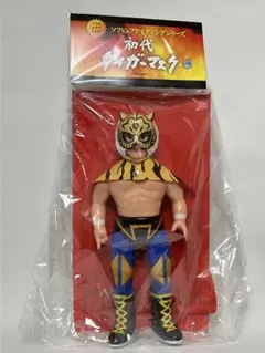 初代タイガーマスク 赤金ハーフ ソフビ ソフビファイティングシリーズ メディコム 初代タイガーマスク 赤金ハーフ ソフビ ソフビファイティングシリーズ