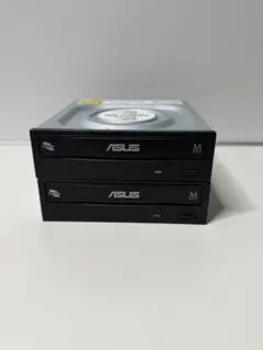 ASUS DVDドライブ 2台セット 本体　動作未確認 ASUS DVDドライブ 2台セット 本体 動作未確認 - メルカリ