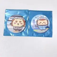 치이카와 ANA 全日空 缶バッジ 시사 くりまんじゅう セット
