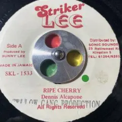 3558 レゲエ レコード 7インチ cherry oh baby