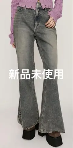 SLY L/W WIDE FLARE パンツ　スライ　フレア