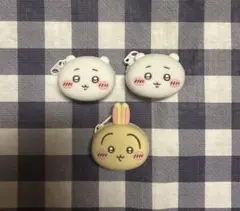 ちいかわ おかおミニシリコンポーチ ちいかわ うさぎ 3点セット