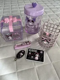 Kuromi キャラクターグッズセット 6点
