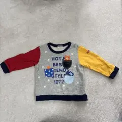 ミキハウス ホットビスケッツ トレーナー 90