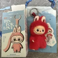 残り僅か【正規品・未開封】Labubu PIN FOR LOVE （N-Z）2箱 超レア】Labubu4.0Pin for Loveシークレット「ハート」正規品