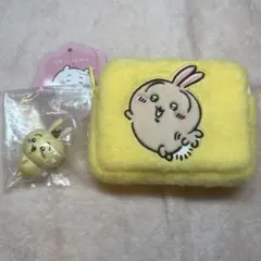 ちいかわ　うさぎ　なりきりフィギュア　ふわふわミニポーチ
