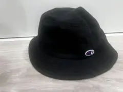 【美品】Champion チャンピオン　バケットハット 黒　ブラック