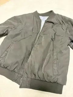 ピンクラテ　リバーシブル　MA-1ジャケット ブラック　デニム　150