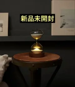 茶谷産業　砂時計 15分計 LEDライト付 グレー