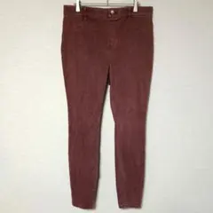 TIME AND TRU ボルドー系 スキニーレギンスパンツ L 12-14