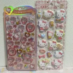 国内正規品 うるちゅるポップシール サンリオベビー マシュマロシール キティ