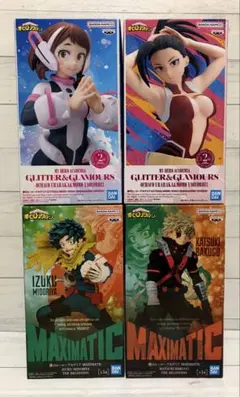 【僕のヒーローアカデミア】フィギュア④個セット