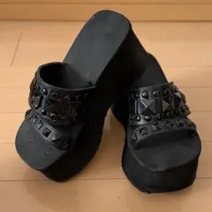 美品 ニシベケミカル 便所サンダル フルスタッズカスタム 黒 L - メルカリ
