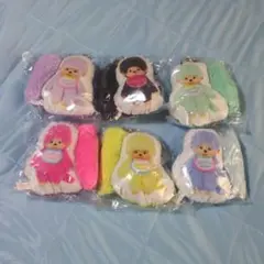モンチッチプリントマスコット(しっぽ付き) 全種