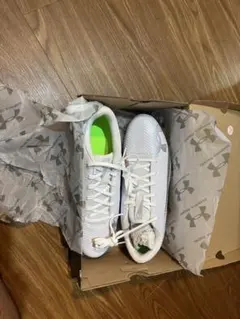 언더아머 화이트 스파이크