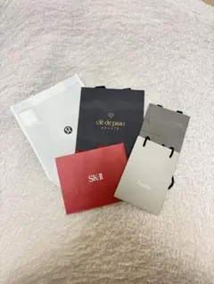 ルルレモン　クレドポーボーテ　SK-II スタバ　ブランドショッパー　紙袋のサムネイル