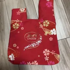 Lindt LINDOR エコバッグ 桜柄
