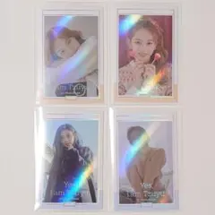 TWICE ツウィ Yes I am Tzuyu 初回限定 トレカ 4枚セット