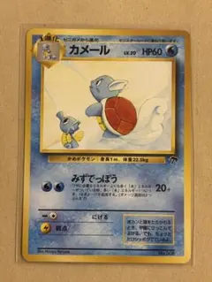 カメール ポケモンカード 旧裏面 サザンアイランド