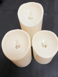 電池式 キャンドルライト 3個セット