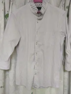 MICHEL KLEIN ストライプシャツ