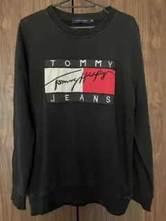 TOMMY HILFIGER ブラック スウェット M