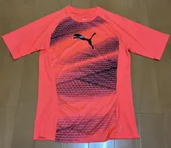 PUMA スポーツシャツ ネオンオレンジ