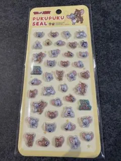 トムとジェリー ぷくぷくシール 立体 デコシール かわいい 平成レトロ