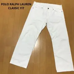 POLO RALPH LAUREN ラルフローレン ホワイト デニム ジーンズのサムネイル