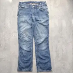 【Carhartt】裏地付き デニムパンツ フレアジーンズ サイズ4のサムネイル