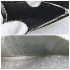 極美品＊ブルガリ BVLGARI レザー 折り財布 ブラック ON294