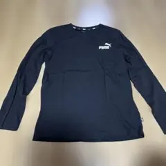 PUMA キッズ 長袖カットソー ブラック