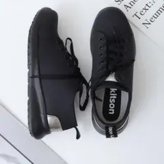 Kitson 撥水 軽量 ローカットスニーカー ナイロン ブラック Mのサムネイル