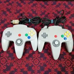 64グレーコントローラー　二人分です