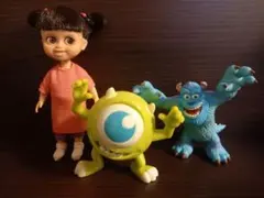 モンスターズインク　フィギュア3点セット