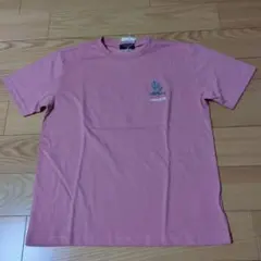 新品☆コムサイズム　ピンク　アロハ柄プリント半袖Tシャツ150㎝