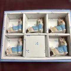 美品未使用】ピーターラビット 箸置き 5個セット 可愛い 箱入り - メルカリ