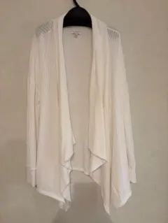 lucky brand ホワイト長袖カーディガン
