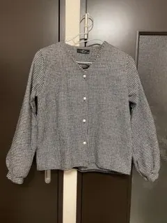 from_102 ギンガムチェック長袖シャツ